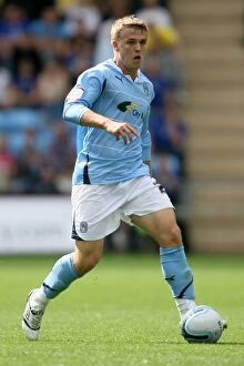 Images Dated 11th September 2010: Coventry City's Danny Ward in Action Against Leicester City (Npower Championship, 2010)