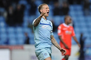 Images Dated 2012 December: Coventry City's Double Victory: Carl Baker's Brace against Walsall in Football League One (December 8)