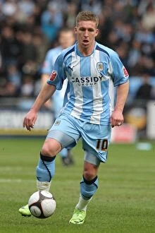 Images Dated 7th March 2009: Coventry City's FA Cup Upset: Freddy Eastwood Stuns Chelsea (7th March 2009)
