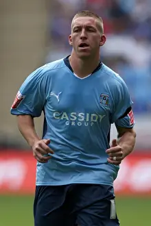 Images Dated 2009 August: Coventry City's Freddy Eastwood Scores Stunning Goal vs Ipswich Town