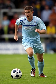 Images Dated 14th July 2012: Coventry City's Garon Phillips in Action at De Montfort Park: Pre-Season Friendly vs Hinckley United