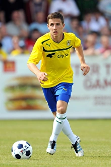 Coventry City's Joe Pegg in Action: Pre-Season Clash at Nuneaton Town's Liberty Way Stadium