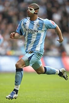 Images Dated 7th March 2009: Coventry City's Leon Best: FA Cup Hero at Ricoh Arena vs. Chelsea (7th March 2009)