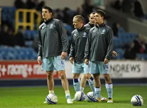 Images Dated 1st November 2011: Coventry City's Lukas Jutkiewicz Gears Up for Npower Championship Showdown against Millwall