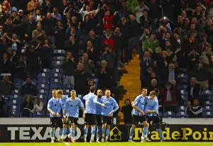Images Dated 2011 April: Coventry City's Marlon King Scores Second Penalty in Thrilling Npower Championship Match Against Portsmouth
