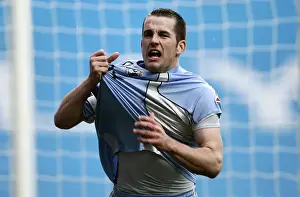 Images Dated 2008: Coventry City's Michael Doyle Scores Second Goal Against Burnley in Championship Match (January 19)