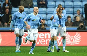 Coventry City's Michael Doyle Scores the Winning Goal Against Burnley in Npower Championship (Nov 20, 2010, Ricoh Arena)