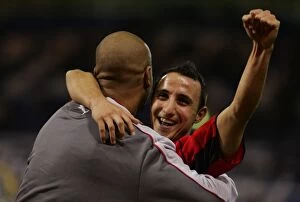 Images Dated 4th December 2007: Coventry City's Michael Mifsud and Leon McKenzie Celebrate Goals in Coca-Cola Championship Match vs