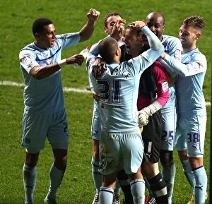 Images Dated 4th December 2012: Coventry City's Penalty Victory: Johnstones Paint Trophy Quarter-Final vs Sheffield United - Joe