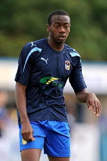 Coventry City's Tarik Moore-Azille in Action during Pre-Season Friendly against Nuneaton Town at Liberty Way Stadium