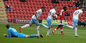 Images Dated 2014: Coventry City's Unlikely Victory: Simeon Jackson