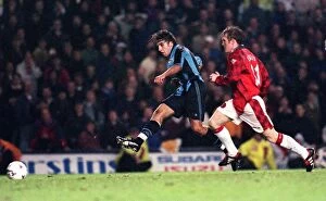 Action from 90s Collection: Coventry v Man Utd