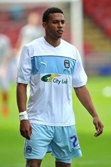 Crewe Alexandra v Coventry City : Gresty Road : 01-09-2012 Collection: Cyrus Christie in Action: Coventry City vs Crewe Alexandra, Gresty Road (Npower League One)