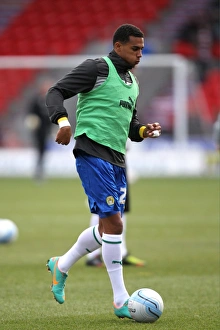 Images Dated 2012 December: Cyrus Christie in Action: Coventry City vs Doncaster Rovers