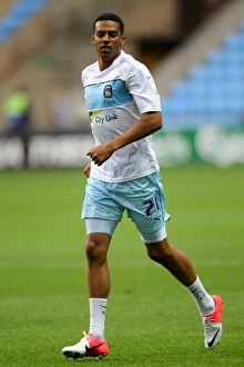 Images Dated 28th August 2012: Cyrus Christie Faces Birmingham City in Coventry City's Capital One Cup Showdown (August 28, 2012)