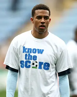 07-04-2012 V Peterborough United, Ricoh Arena Prints: Cyrus Christie's Know the Score Warm-Up: Coventry City vs