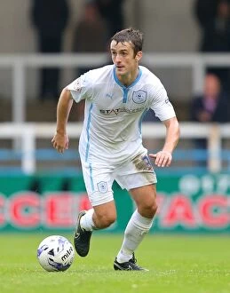 Images Dated 20th September 2014: Danny Pugh in Action: Coventry City vs Rochdale, Sky Bet League One