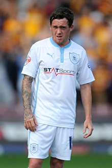 Images Dated 2014: Danny Swanson Faces Off at Valley Parade: Coventry City vs