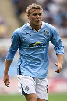 Images Dated 11th September 2010: Danny Ward in Action: Coventry City vs Leicester City, Npower Championship (11-09-2010)