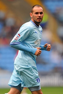 David Bell in Action: Coventry City vs Reading, Npower Championship (24-09-2011) - Ricoh Arena