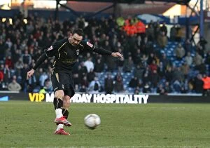 Images Dated 2nd January 2010: David Bell Scores First Goal: Coventry City at Fratton Park in FA Cup Third Round Clash with
