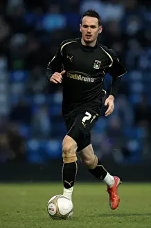 Images Dated 2010: David Bell's Epic Action Moment: Coventry City vs Portsmouth in FA Cup Third Round at Fratton Park (02-01-2010)