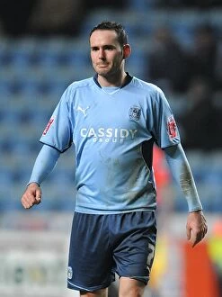 Images Dated 12th January 2010: David Bell's Unforgettable Moment: Coventry City's FA Cup Upset Against Portsmouth (12-01-2010)