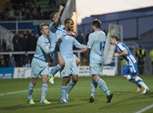 Images Dated 2012 November: David McGoldrick's Double: Coventry City's Triumph at Hartlepool United in Football League One