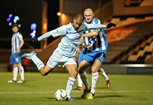 Images Dated 2012 November: David McGoldrick's Game-Winning Goal: Coventry City vs Colchester United in Npower League One