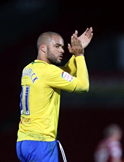 Doncaster Rovers V Coventry City : Keepmoat Stadium : 15-12-2012 Prints: David McGoldrick's Game-Winning Goal and Heartfelt Appreciation: Coventry City at Doncaster Rovers