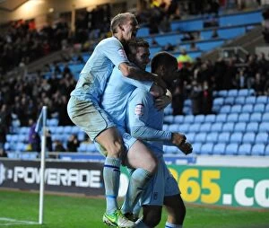 Images Dated 6th November 2012: David McGoldrick's Hat-Trick: Coventry City vs Crawley Town (Npower League One, 06-11-2012)