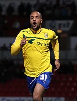 Images Dated 15th December 2012: David McGoldrick's Hat-Trick: Coventry City's Triumph over Doncaster Rovers in Football League One