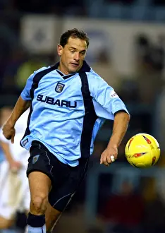 Images Dated 2002: Dean Holdsworth in Action: Coventry City vs Preston North End (Nationwide League Division One - 30-11-2001)