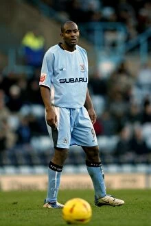 Images Dated 12th February 2005: Dele Adebola's Stunning Goal: Coventry City vs Burnley (February 12, 2005)