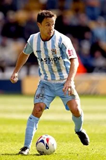 Images Dated 8th April 2006: Dennis Wise Leads Coventry City in Championship Clash against Wolverhampton Wanderers at Molineux