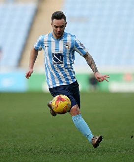 Determined Adam Armstrong: Coventry City's Winning Moment vs Scunthorpe United, Sky Bet League One at Ricoh Arena