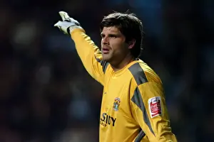 Images Dated 2007 November: Dimitrios Konstantopoulos Stands Firm: Coventry City vs