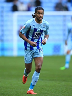 Images Dated 2015 January: Dominic Odelusi in Action: Coventry City vs Rochdale, Sky Bet League One