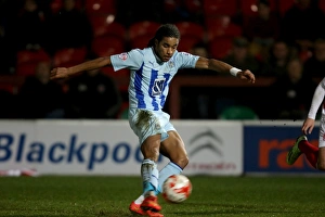 Images Dated 2015 March: Dominic Samuel in Action: Coventry City vs Fleetwood Town - Sky Bet League One