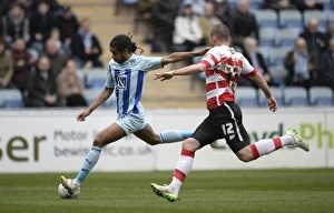 Images Dated 21st March 2015: Dominic Samuel Scores the Opener: Coventry City vs Doncaster Rovers in Sky Bet League One