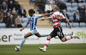 Images Dated 2015 March: Dominic Samuel Scores the Opener: Coventry City vs Doncaster Rovers in Sky Bet League One