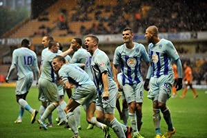 Images Dated 2013 October: Dramatic Equalizer: Coventry City's Aaron Phillips at Molineux (Sky Bet League One: Wolves vs Coventry City)
