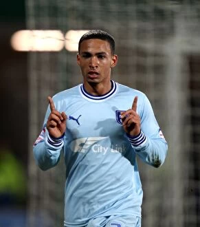 Images Dated 21st March 2012: Dramatic Equalizer: Jordan Clarke Saves Coventry City's Npower Championship Bid vs