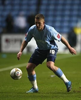 Images Dated 12th January 2010: Dramatic FA Cup Upset: Freddy Eastwood's Last-Minute Goal for Coventry City vs
