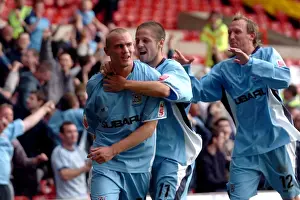 Images Dated 2004: Eddie Johnson's Hat-Trick: Coventry City's Triumph over Nottingham Forest (28-08-2004)