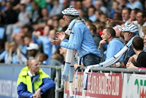 Images Dated 2010 September: Electric Atmosphere: Coventry City vs
