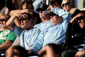 Images Dated 15th October 2011: Electric Atmosphere: Coventry City vs Nottingham Forest (Championship, 15-10-2011)