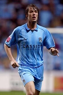 23-10-2006 v Colchester United Collection: Elliot Ward in Action: Coventry City vs Colchester United (2006) at Ricoh Arena
