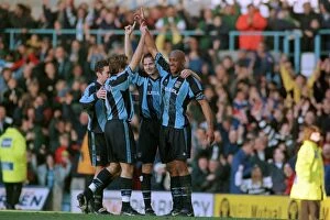 Action from 90s Collection: FA Carling Premiership - Coventry City v Barnsley 21-02-1998