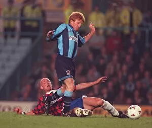 Action from 90s Gallery: FA Carling Premiership - Coventry City v Chelsea
